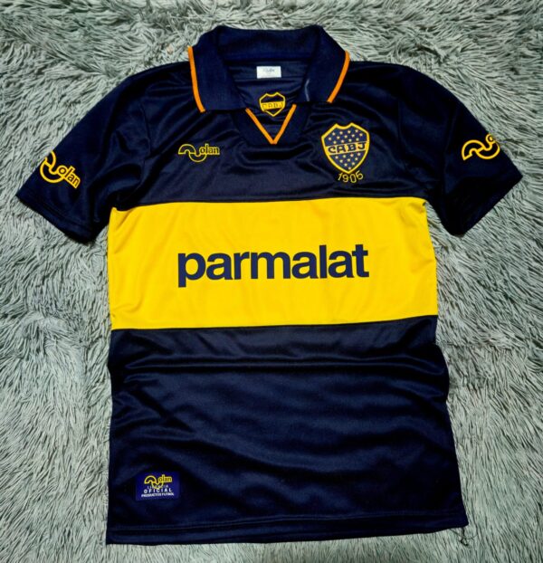 Camiseta Retro Boca Parmalat